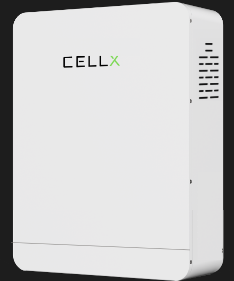 Home Fit+ — widok 3/4, kompaktowa biała obudowa, wymiary 524x373x140 mm